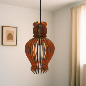 Blossom Glow – Handcrafted Ceiling Lamp