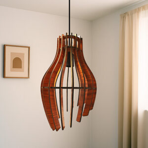 Chime Glow – Handcrafted Ceiling Lamp