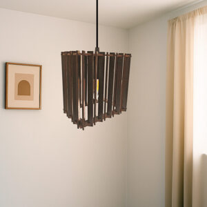 Glow Grid – Handcrafted Ceiling Lamp