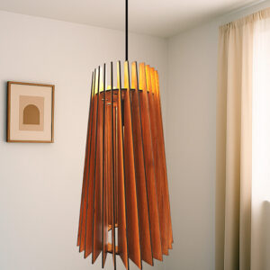 Lumi Slat – Handcrafted Ceiling Lamp