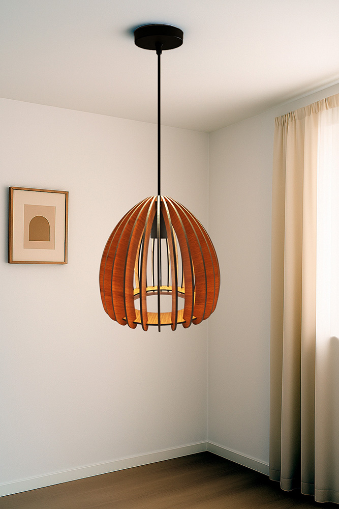 Lumi Wisp – Handcrafted Ceiling Lamp