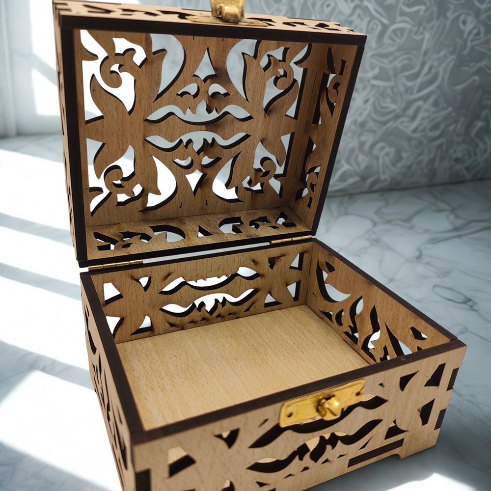 Sleek Keep – Wooden Keepsake Organizer Box - Image 2