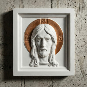 CNC carved MDF wall panel Radha Krishna relief work by Arvi Crafts